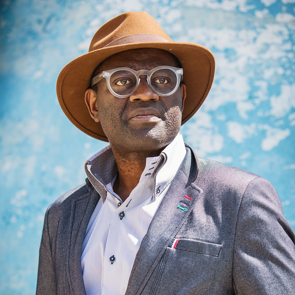 Alain Mabanckou. Photo by Shevaun Williams