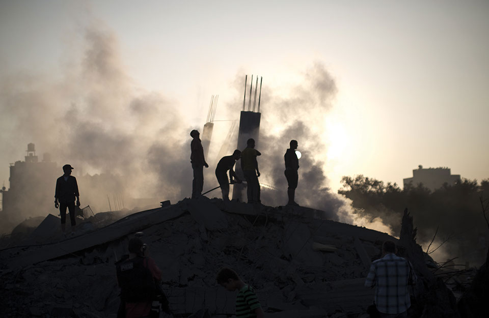 Gaza City. Photo: Getty / AFP photo / Mahmud Hams