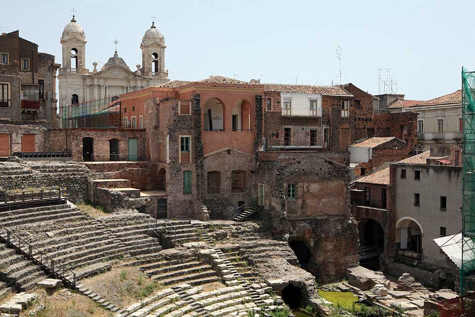 The Theatre of Catania, Sicily