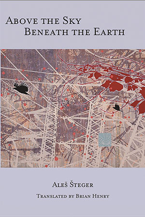 The cover to Above the Sky Beneath the Earth by Aleš Šteger