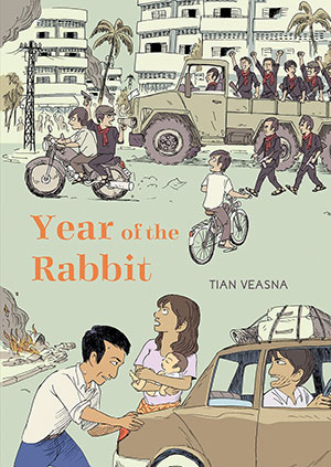 The cover to Year of the Rabbit by Tian Veasna
