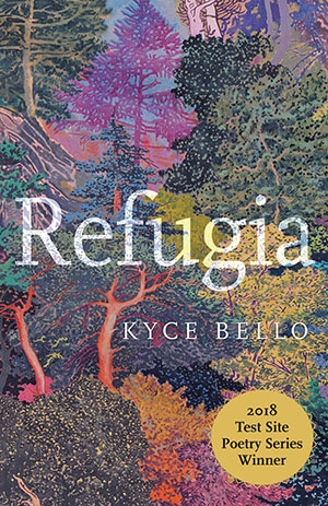The cover to Refugia by Kyce Bello