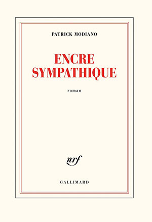 The cover to Encre sympathique by Patrick Modiano