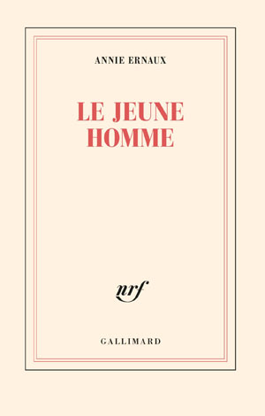The cover to Le Jeune Homme by Annie Ernaux