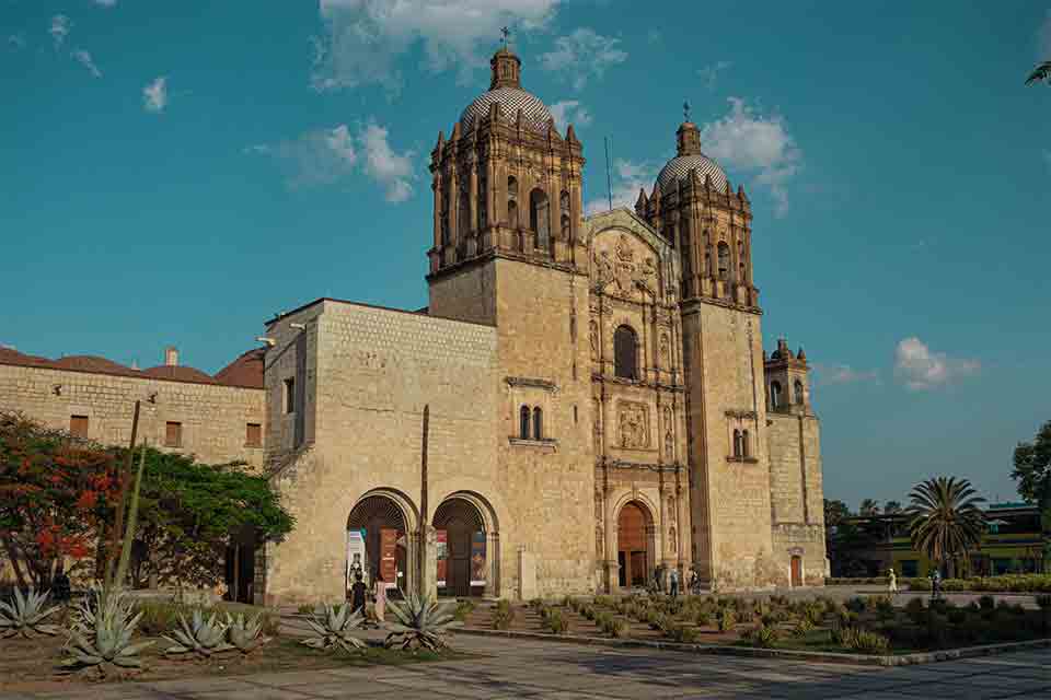 A large stone cathedral