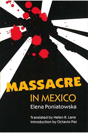 The cover to Massacre in Mexico by Elena Poniatowska