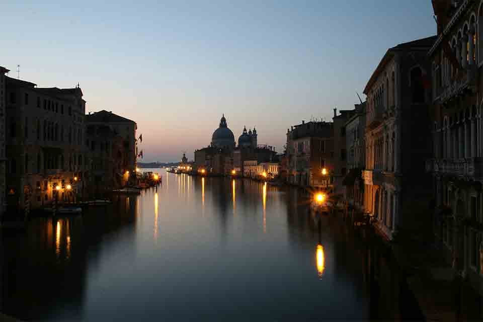 Venice at dusk