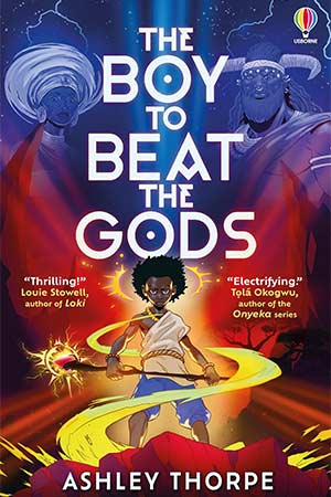 The cover to The Boy to Beat the God