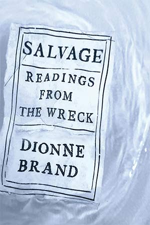 The cover to Salvage: Readings from the Wreck by Dionne Brand