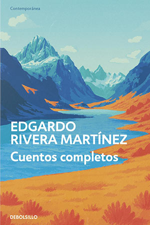 The cover to Cuentos completos by Edgardo Rivera Martínez