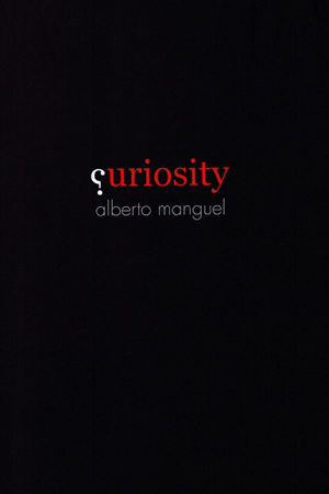 The cover to Curiosity by Alberto Manguel