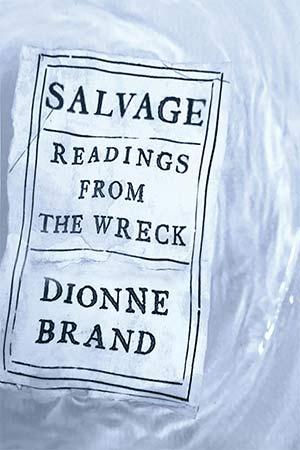 The cover to Salvage: Readings from the Wreck by Dionne Brand