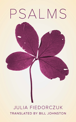 The cover to Psalms by Julia Fiedorczuk