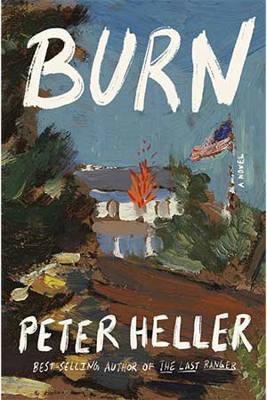 The cover to Burn by Peter Heller