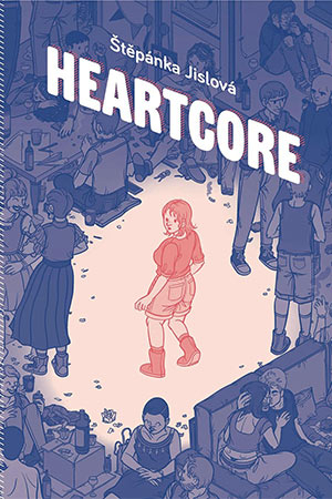 The cover to Heartcore by Štěpánka Jislová