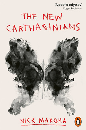The cover to The New Carthaginians by Nick Makoha