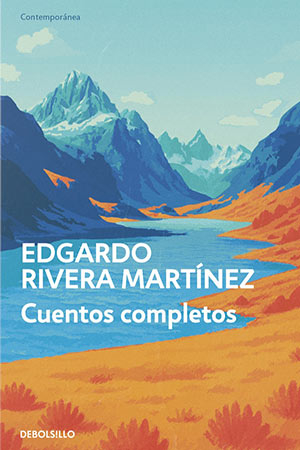 The cover to Cuentos completos by Edgardo Rivera Martínez