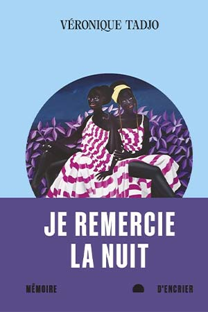 The cover to Je remercie la nuit by Véronique Tadjo