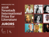 A photo collage of the jurors listed below. Text reads: Announcing the 2026 Neustadt International Prize for Literature: Jurors.