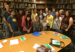 Zack Rogow and students from the Norman Public Schools 