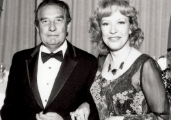 Astrid Ivask with Octavio Paz