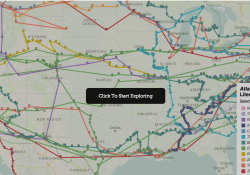 Atlas Obscura American literature roadmap