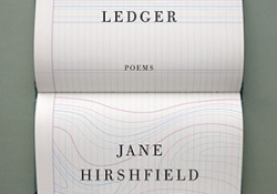 The cover to Ledger by Jane Hirshfield