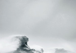 The cover to Pas même le bruit d’un fleuve by Hélène Dorion