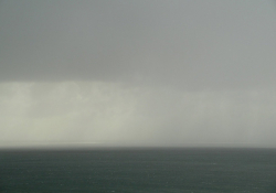 A downpour in the mist