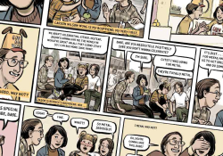 A crop from the page of comics below