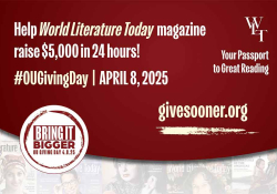 Text reads: Help WLT raise $5000 in 24 hours. #OUGivingDay | April 8, 2025