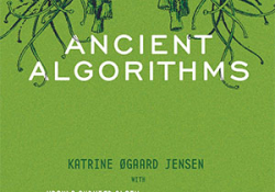 The cover to Ancient Algorithms by Katrine Øgaard Jensen