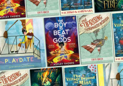 A collage of the covers to the books discussed below