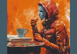The cover to The Coffee Shop Masquerade by T. A. Morton