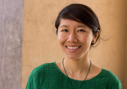 Tenzin Dickie, smiling