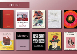 The covers to the books listed below