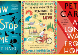 The three covers from the Reading List juxtaposed in a tryptich