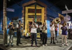 Frenchmen Street Brass Band. Photo: David Joshua Jennings