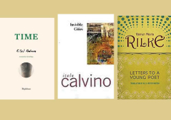 The covers to the three books discussed in the article